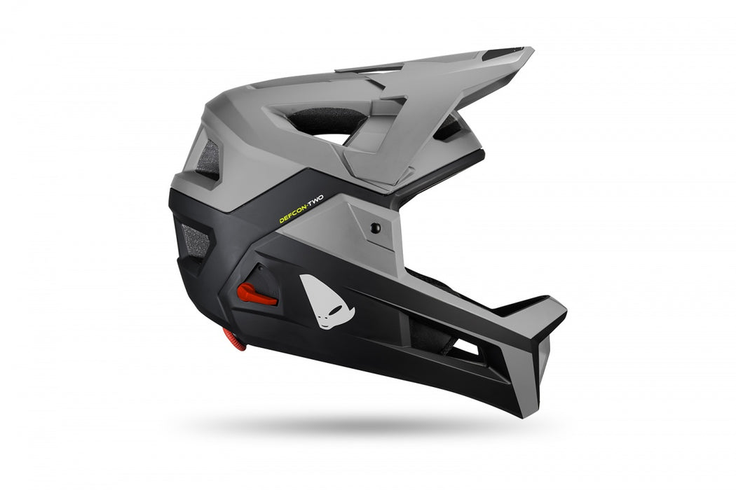 MTB DEFCON TWO HELMET BLACK AND GREY